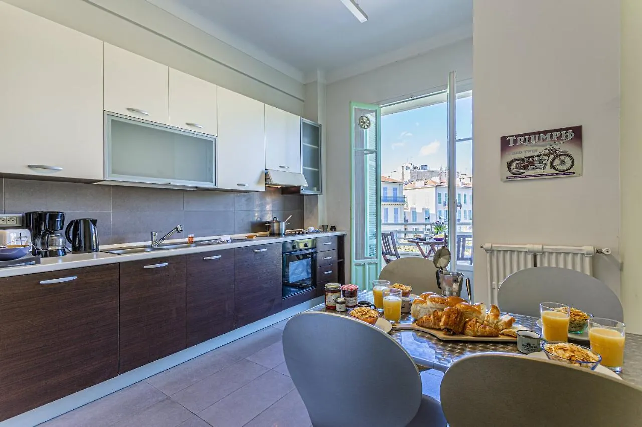 Victor Hugo - Beautiful Apartment - View Over Garden Nice Frankrike